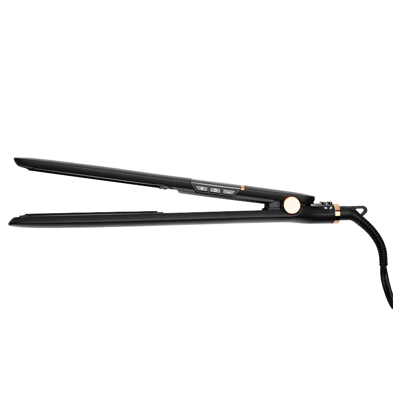 Hot & Hotter Extra Long Ceramic Plate Digital Flat Iron 1" #5897