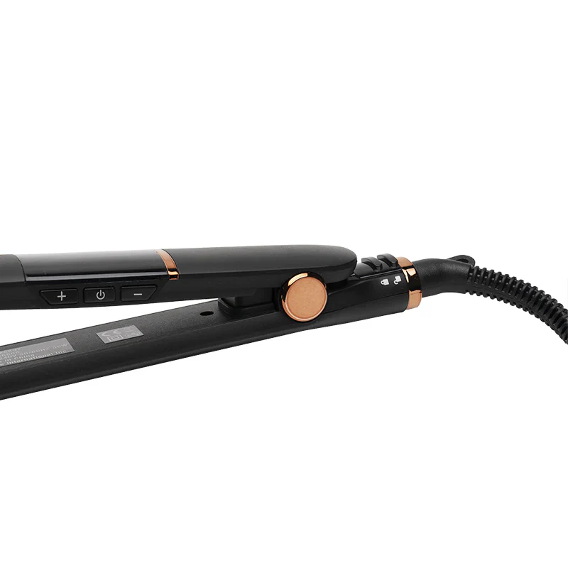 Hot & Hotter Extra Long Ceramic Plate Digital Flat Iron 1" #5897