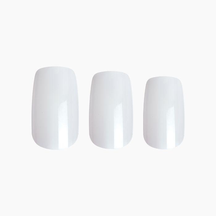 KISS 100 Full-Cover Nail Kit - Active Square Medium Length #100PS12