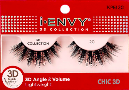 Kiss i•ENVY 3D Collection Eyelashes - CHIC 3D