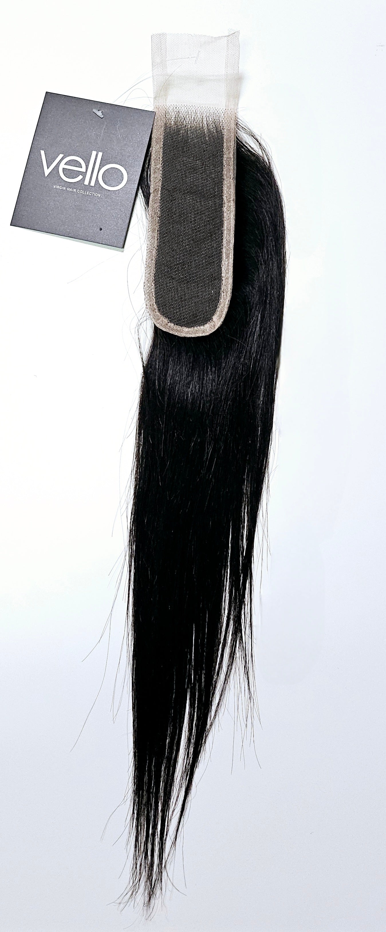 VELLO 9A Virgin Hair 2x6 Lace Closure Straight