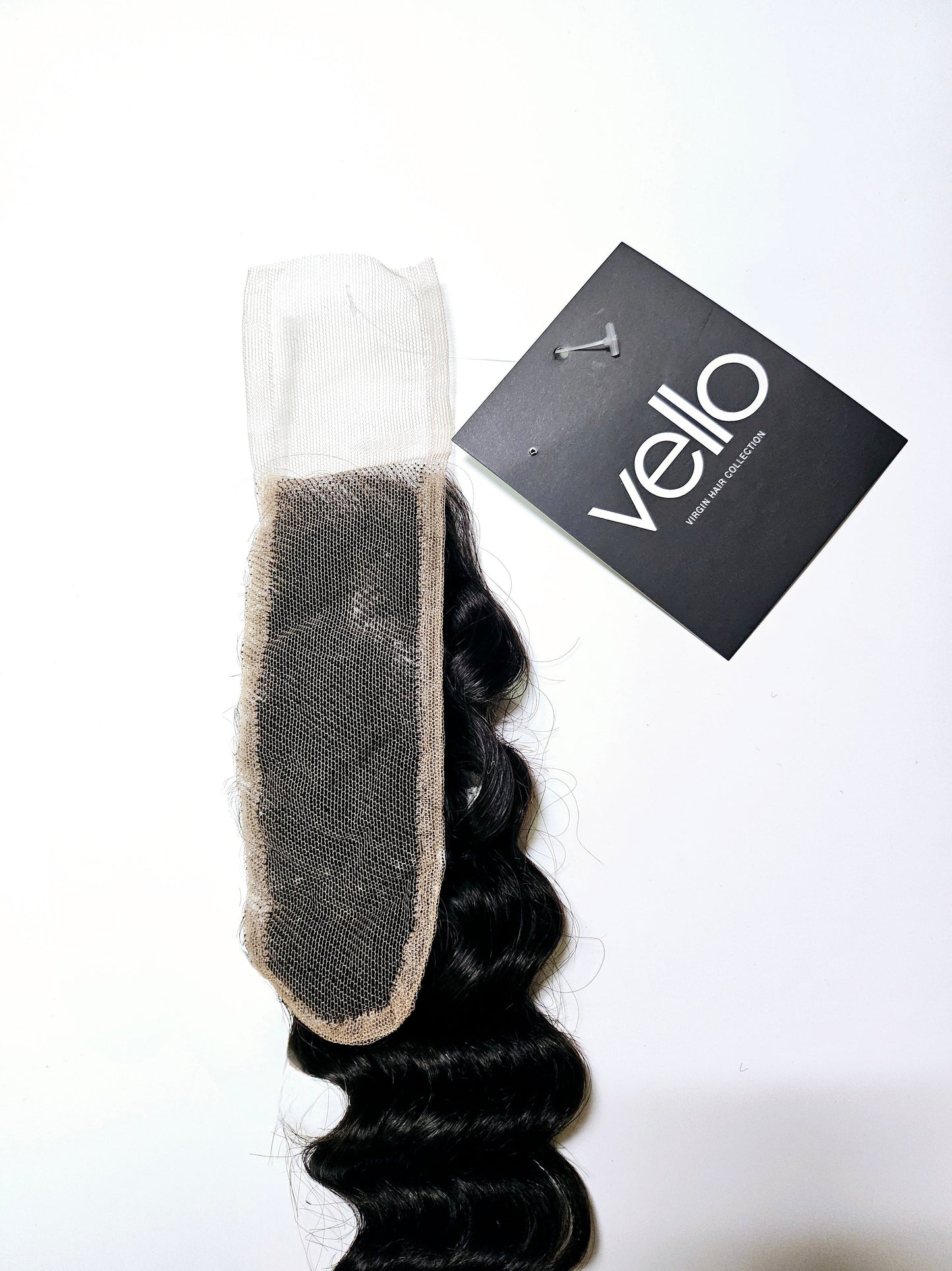 VELLO 9A Virgin Hair 2x6 Lace Closure Deep Wave