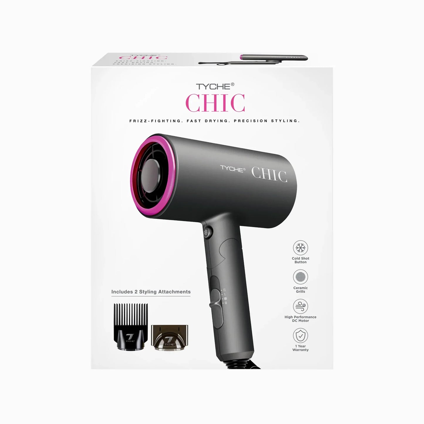 Nicka K New York Tyche Chic Hair Dryer #HDCH01