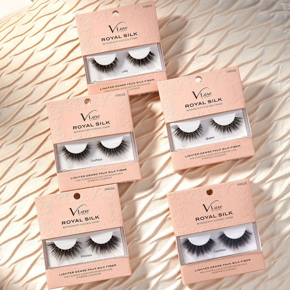 Kiss V-Luxe by iEnvy Royal Silk Lashes