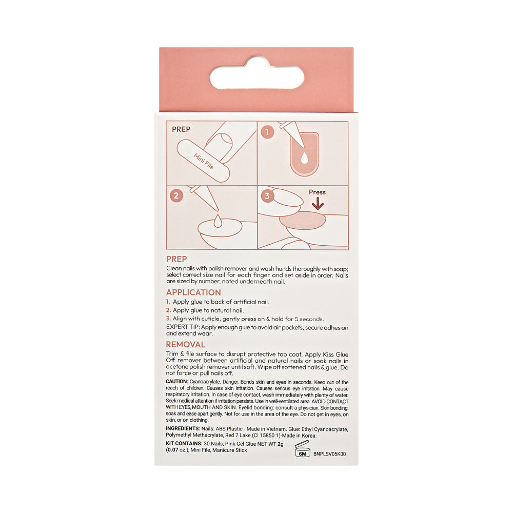 KISS Bare but Better Premium Nails #BNP51