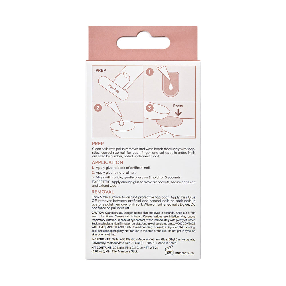 KISS Bare but Better Premium Nails #BNP52