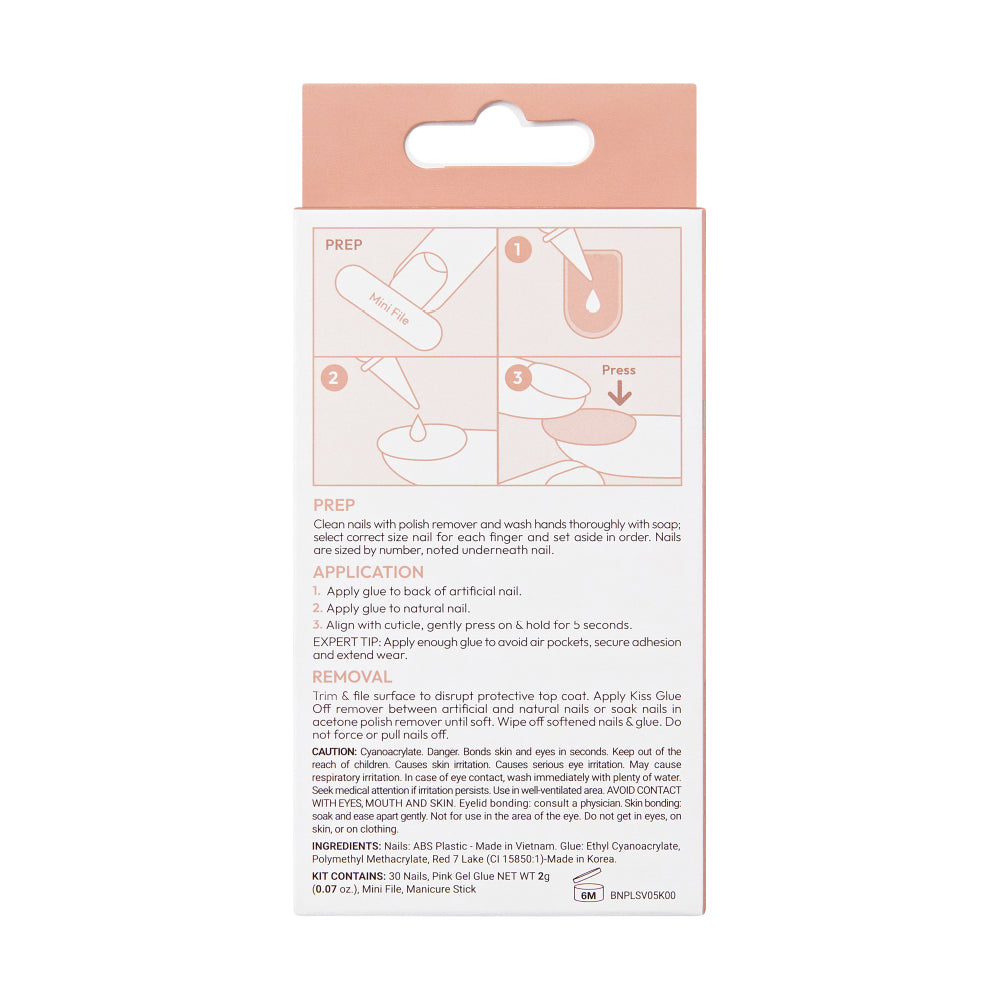 KISS Bare but Better Premium Nails #BNP53