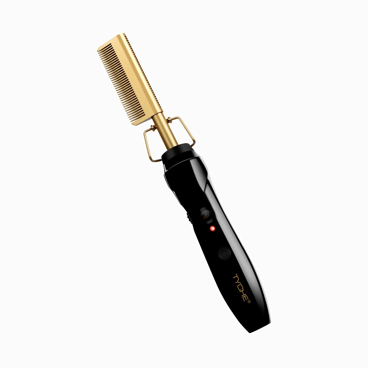 Nicka K New York Tyche Gold Pressing Comb - Double-Sided #HZPC03