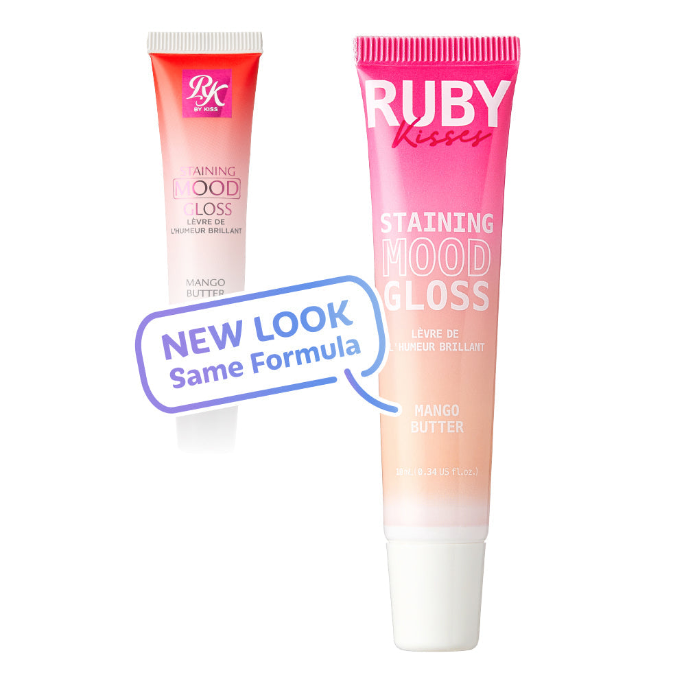 Ruby Kisses Staining Mood Lip Gloss – Mango Butter #SLG01D