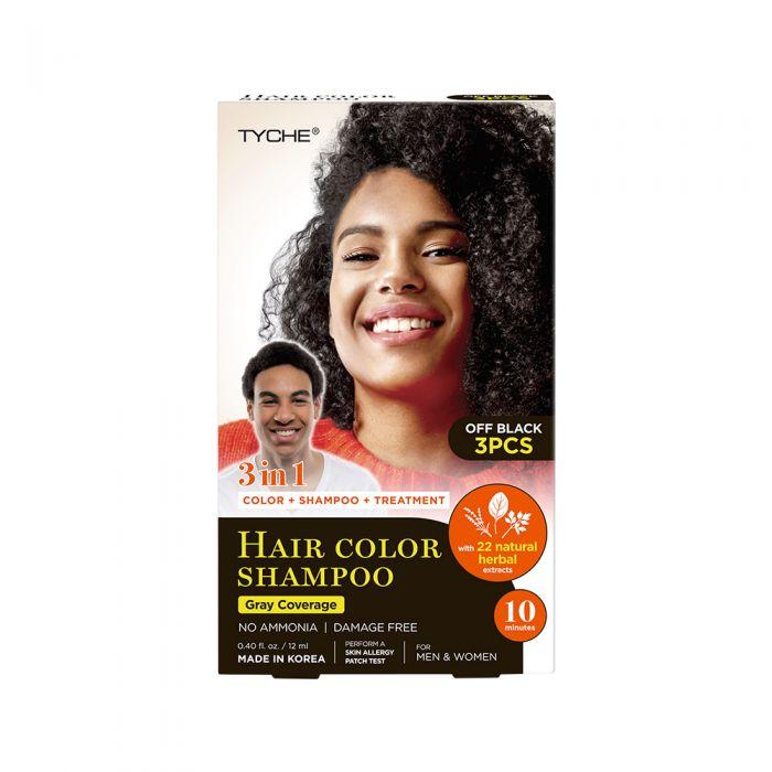Nicka K New York Tyche Magic Hair Color Shampoo 3pcs