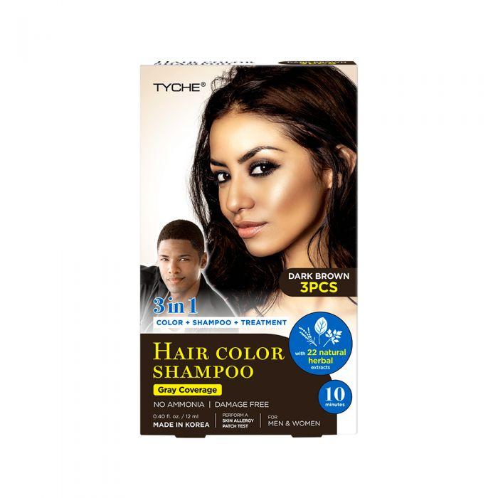 Nicka K New York Tyche Magic Hair Color Shampoo 3pcs