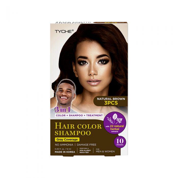 Nicka K New York Tyche Magic Hair Color Shampoo 3pcs