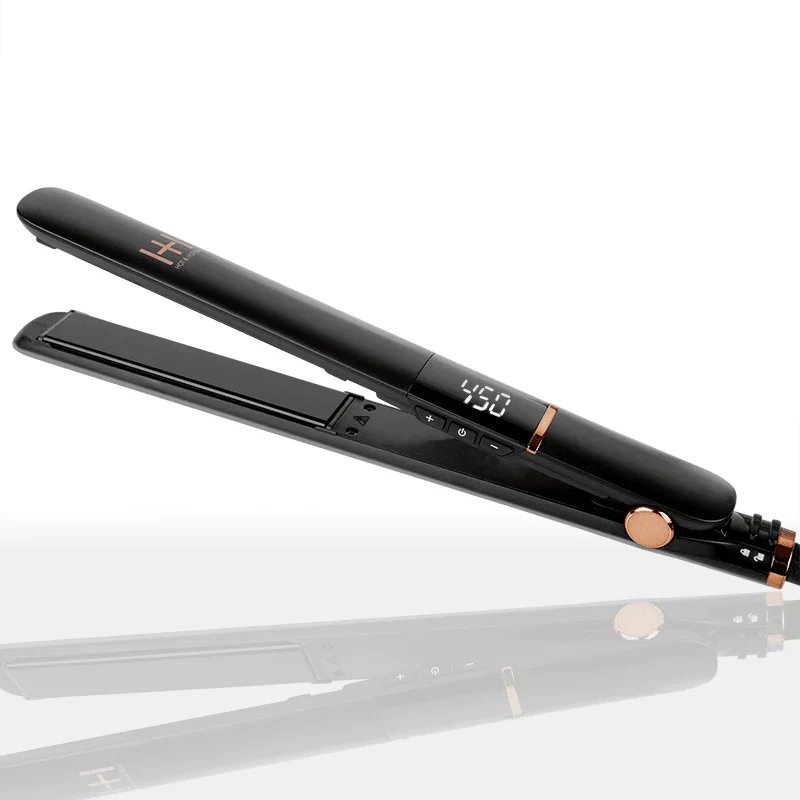 Hot & Hotter Extra Long Ceramic Plate Digital Flat Iron 1" #5897