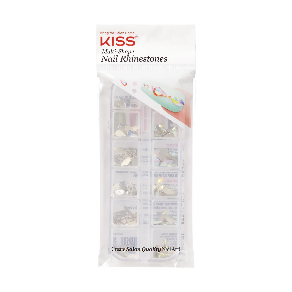 KISS Multi-Shape Nail Rhinestones #KNAR02
