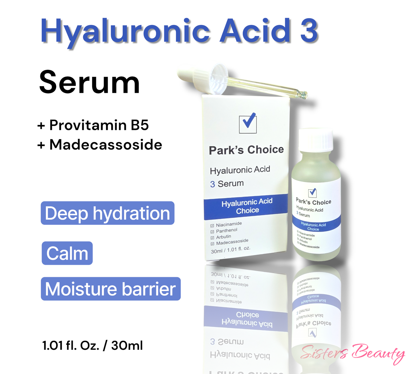 Park's Choice Hyaluronic Acid 3 Serum 1.01 fl. oz.