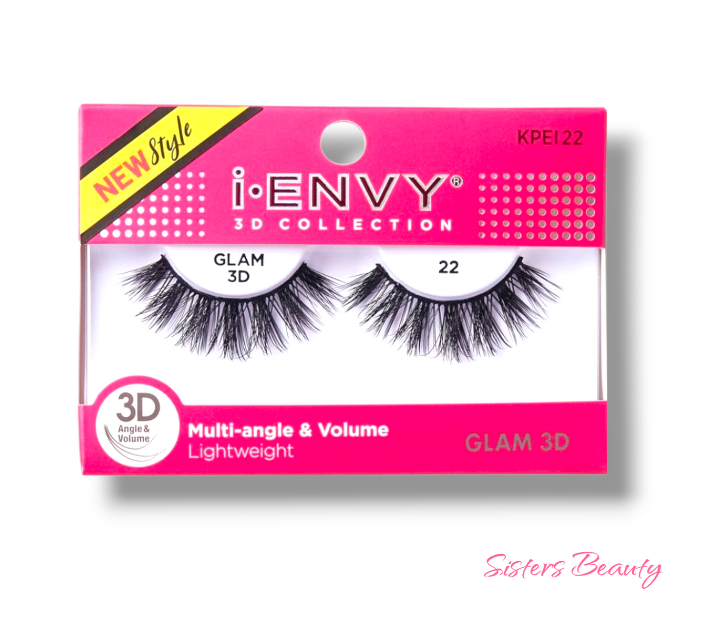 Kiss i•ENVY 3D Collection Eyelashes - GLAM 3D