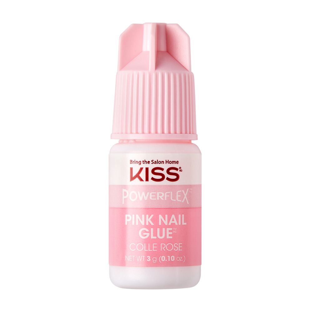 KISS PowerFlex Pink Nail Glue #BKP139