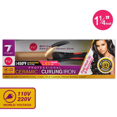 Tyche Professional Ceramic Curling Iron 1 1/4" #TCI125