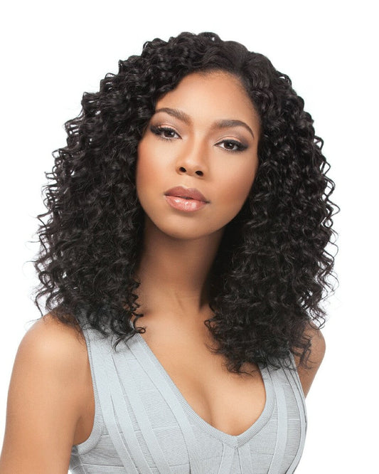 Sensationnel Empire Human Hair Weave 4pcs Multi Length + Free Closure - Deep Wave