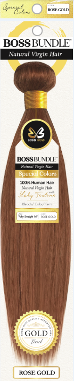 Bobbi Boss BOSS BUNDLE 100% Natural Virgin Hair - Yaki Straight