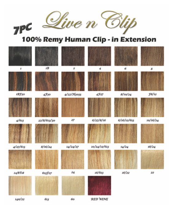 Live n Clip Seven Pieces Extension