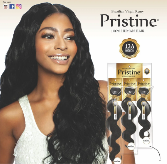 Mane Concept Pristine® Brazilian Virgin Remy 3pcs + Closure Bundle - Body Wave
