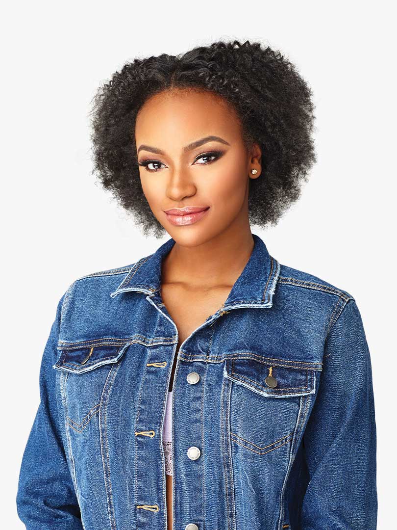 Sensationnel Curls Kinks & Co 100% Human Hair Clip On 9 Pcs - HH 4C CLIQUE