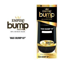 Sensationnel Human Hair Weave Empire Bump Yaki 10"