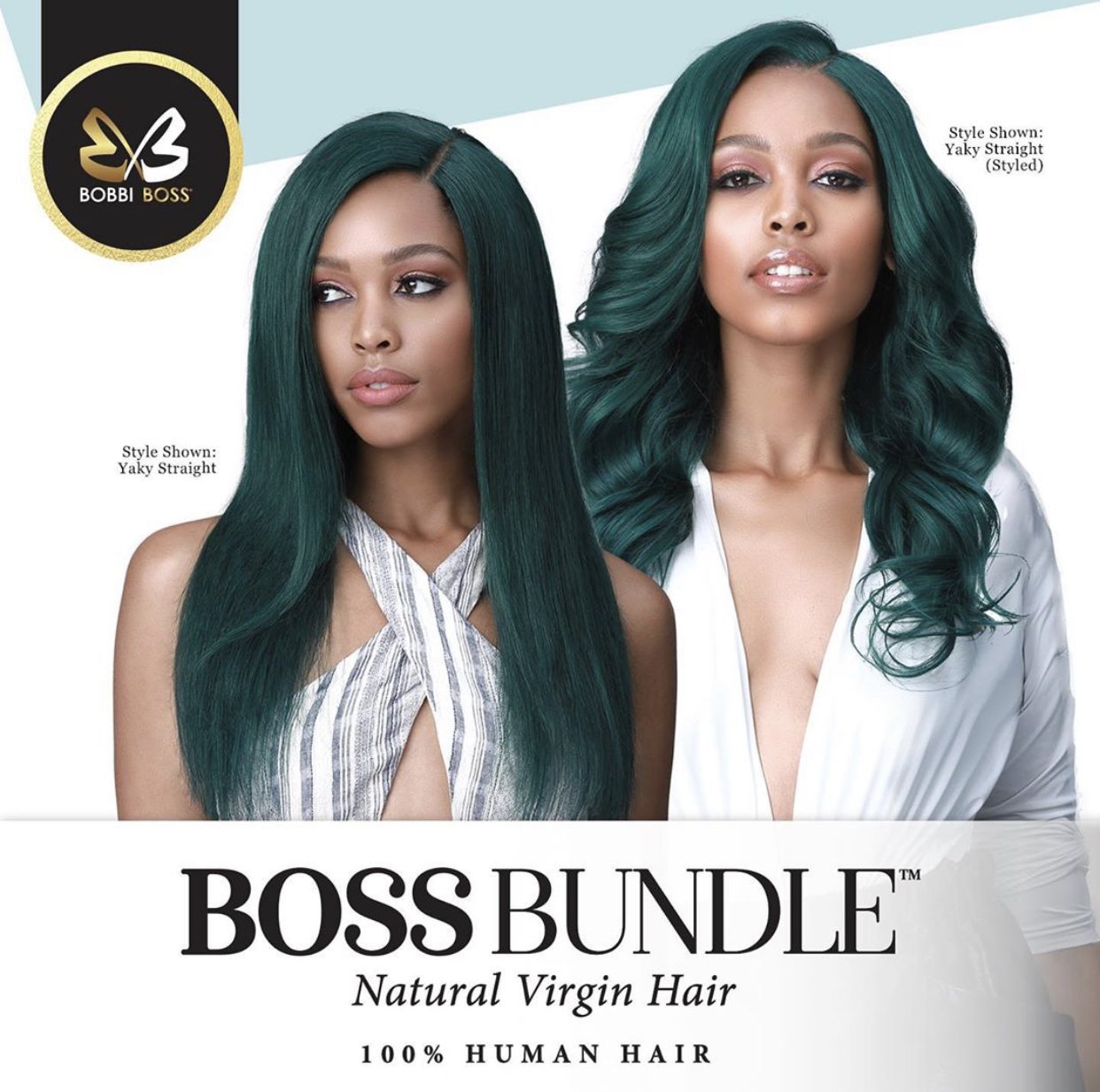 Bobbi Boss BOSS BUNDLE 100% Natural Virgin Hair - Yaki Straight