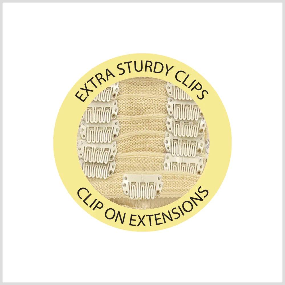 Hair Couture Neophilia 9pcs 100% Remy Human Hair Clip-on Extensions