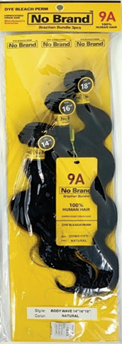 NO BRAND 9A Brazilian Virgin Hair Bundle 3pcs - Body Wave