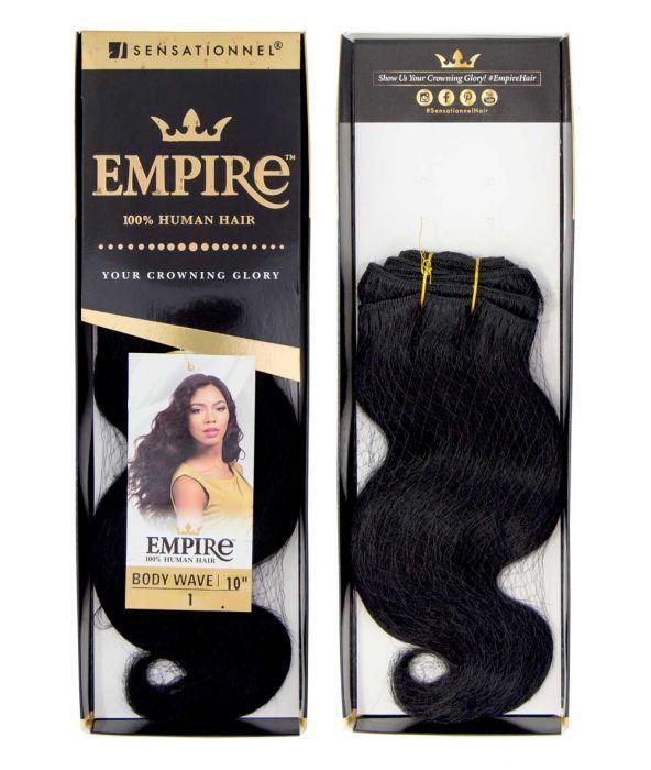 Sensationnel Human Hair Weave Empire Body Wave 10" - 18"
