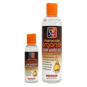 Salon Pro 30sec Moroccan Argan Oil Weave Wonder Wrap - Clear