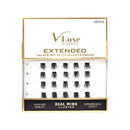 Kiss V-Luxe by iEnvy Extended 100% Real Mink Cluster Lashes