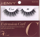 Kiss i•ENVY Extension Curl Collection Eyelashes - C Curl