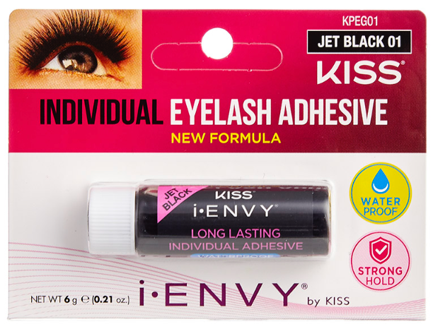 Kiss i•ENVY Individual Eyelash Adhesive - Jet Black