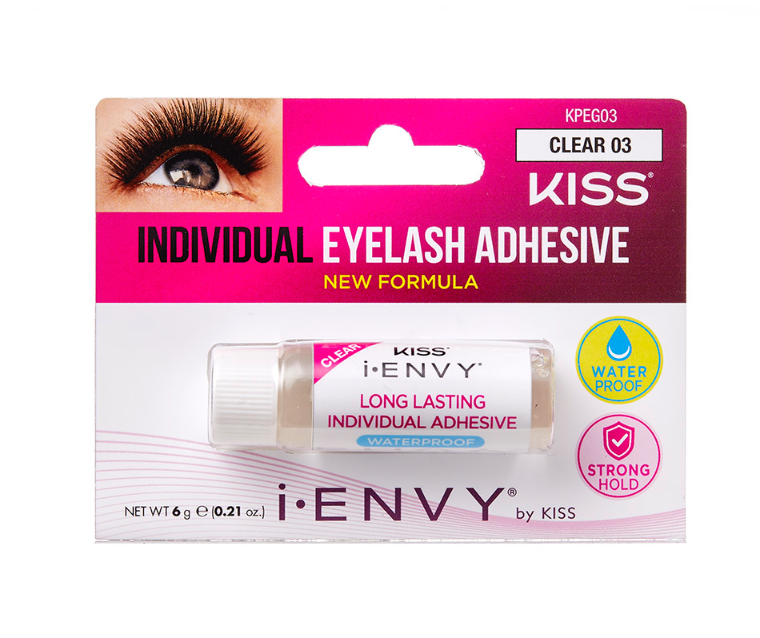 Kiss i•ENVY Individual Eyelash Adhesive - Clear