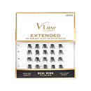 Kiss V-Luxe by iEnvy Extended 100% Real Mink Cluster Lashes