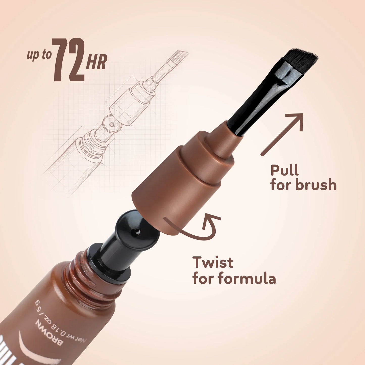 Nicka K New York Peel Off Eyebrow Tint