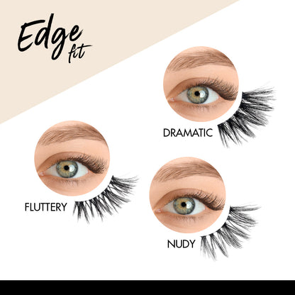 Kiss i•ENVY EDGE FIT All-Around Half Lashes