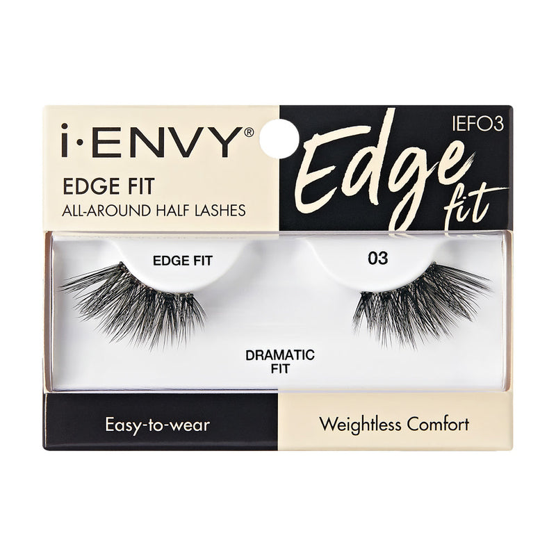 Kiss i•ENVY EDGE FIT All-Around Half Lashes