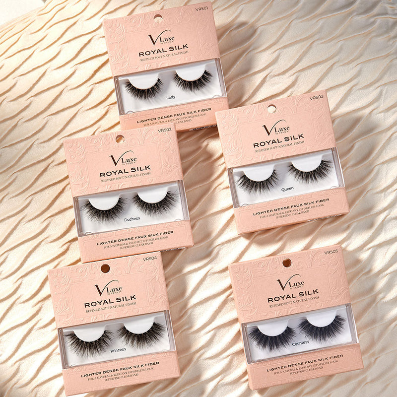 Kiss V-Luxe by iEnvy Royal Silk Lashes