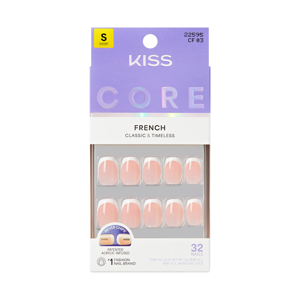 Kiss Core French Nails