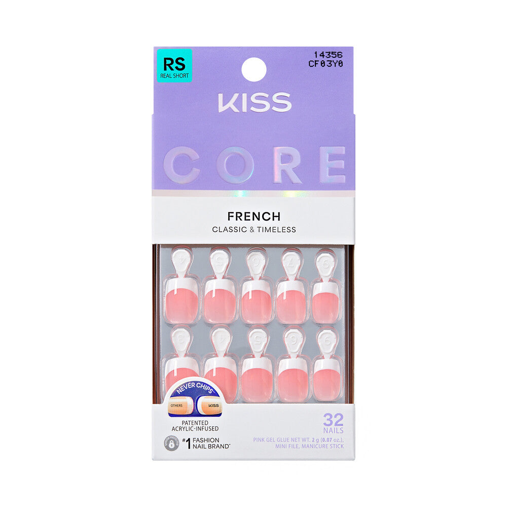 Kiss Core French Nails