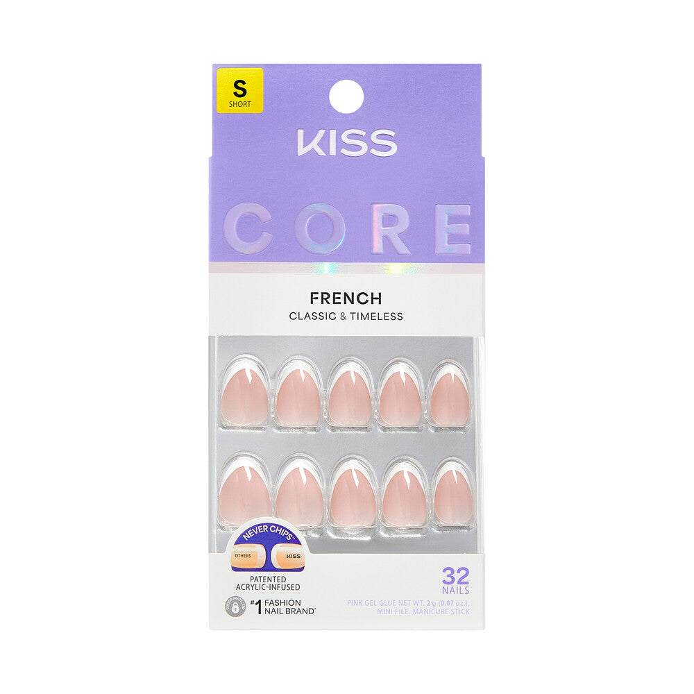 Kiss Core French Nails