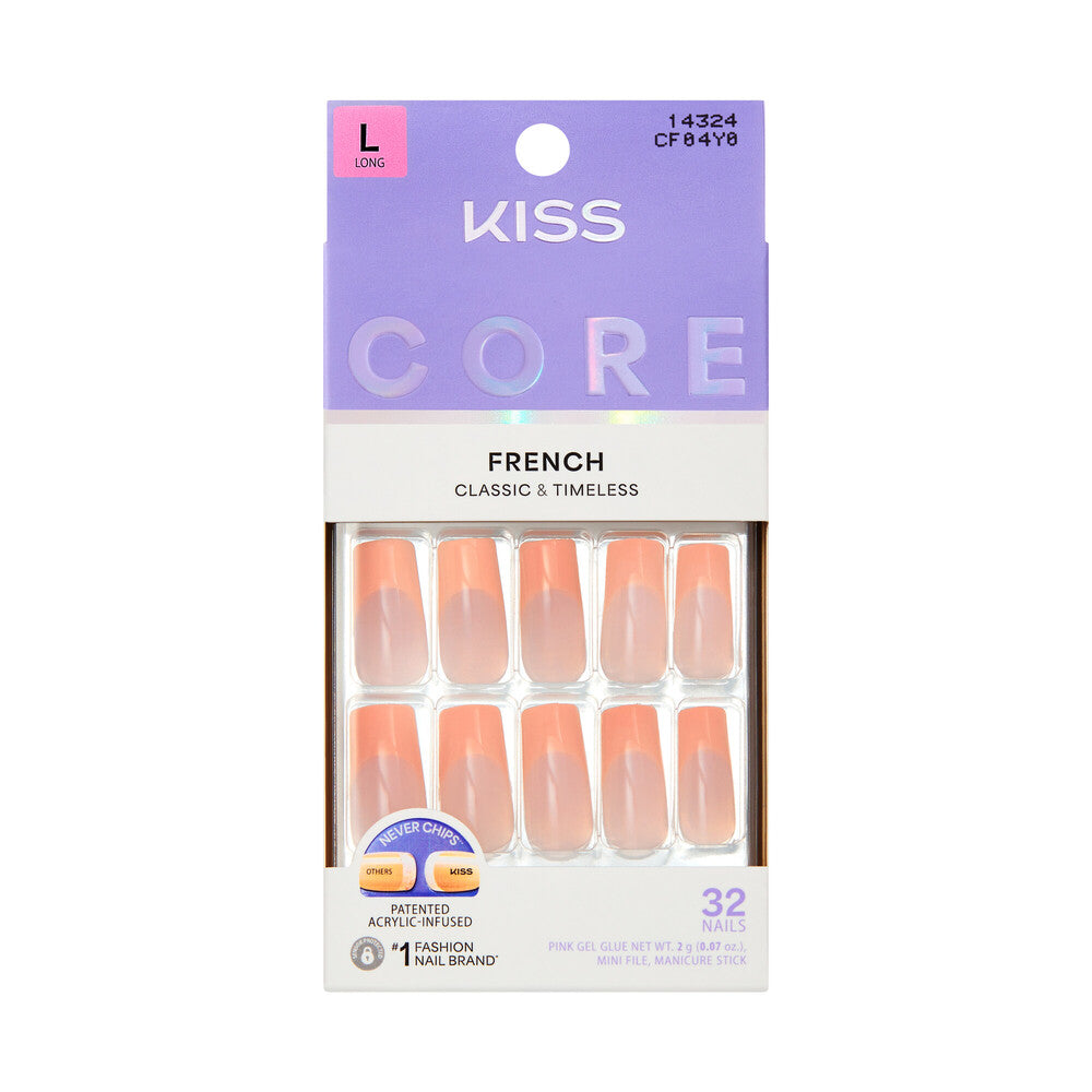 Kiss Core French Nails