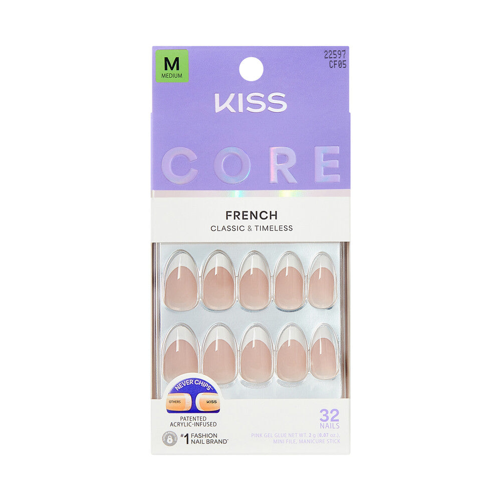 Kiss Core French Nails