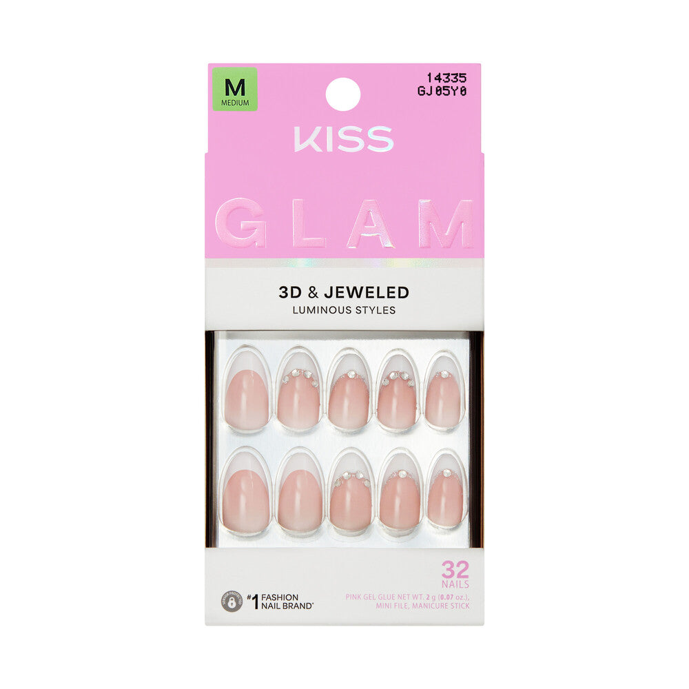 Kiss Glam Jeweled Nails