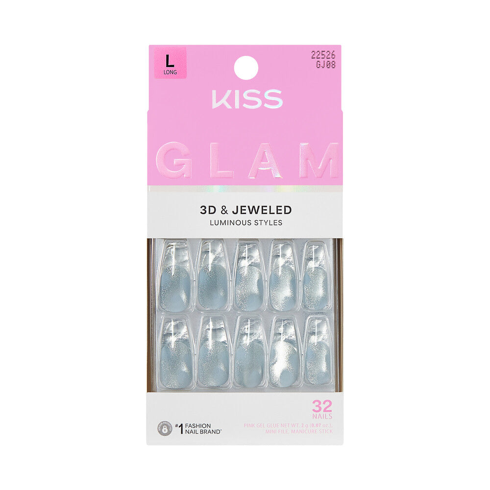 Kiss Glam Jeweled Nails