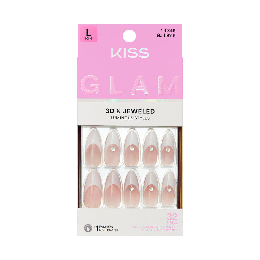 Kiss Glam Jeweled Nails